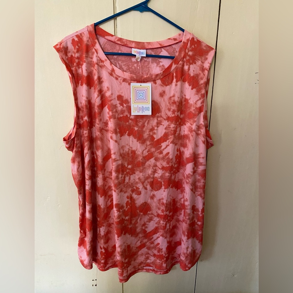 Lularoe cocoa sleeveless shirt NWT 3xl